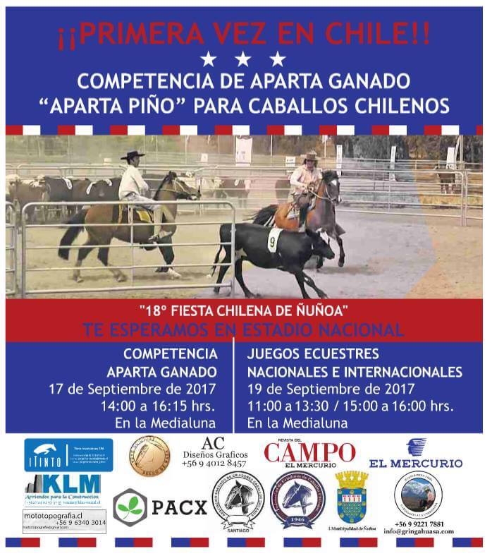 Competencia Aparta Ganado — Fiesta Chilena Ñuñoa